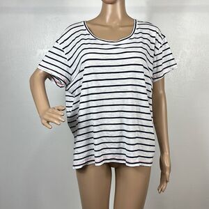 Vineyard Vines Cotton Striped Short sleeves Surf Tee Size L